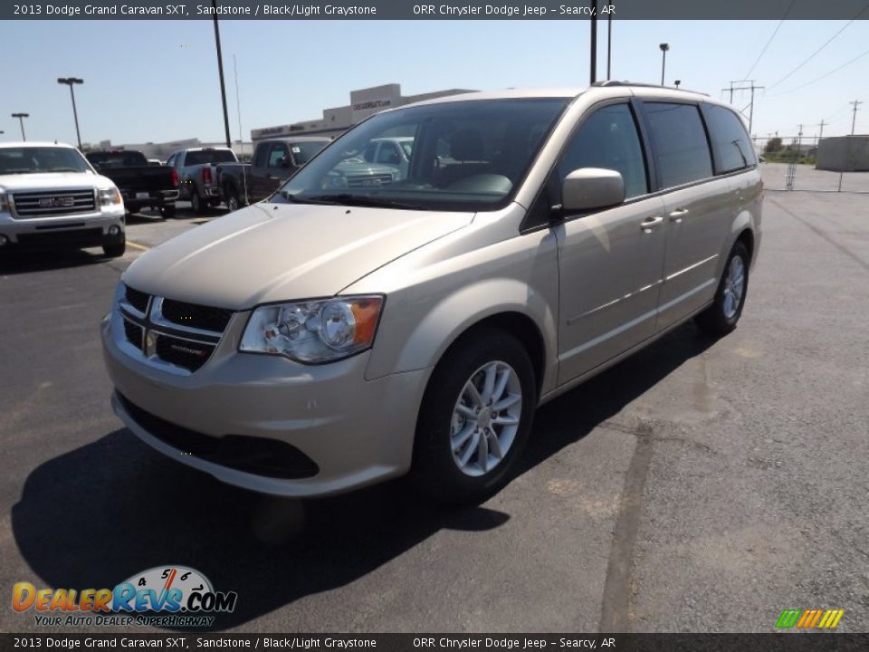 2013 Dodge Grand Caravan SXT Sandstone / Black/Light Graystone Photo #1