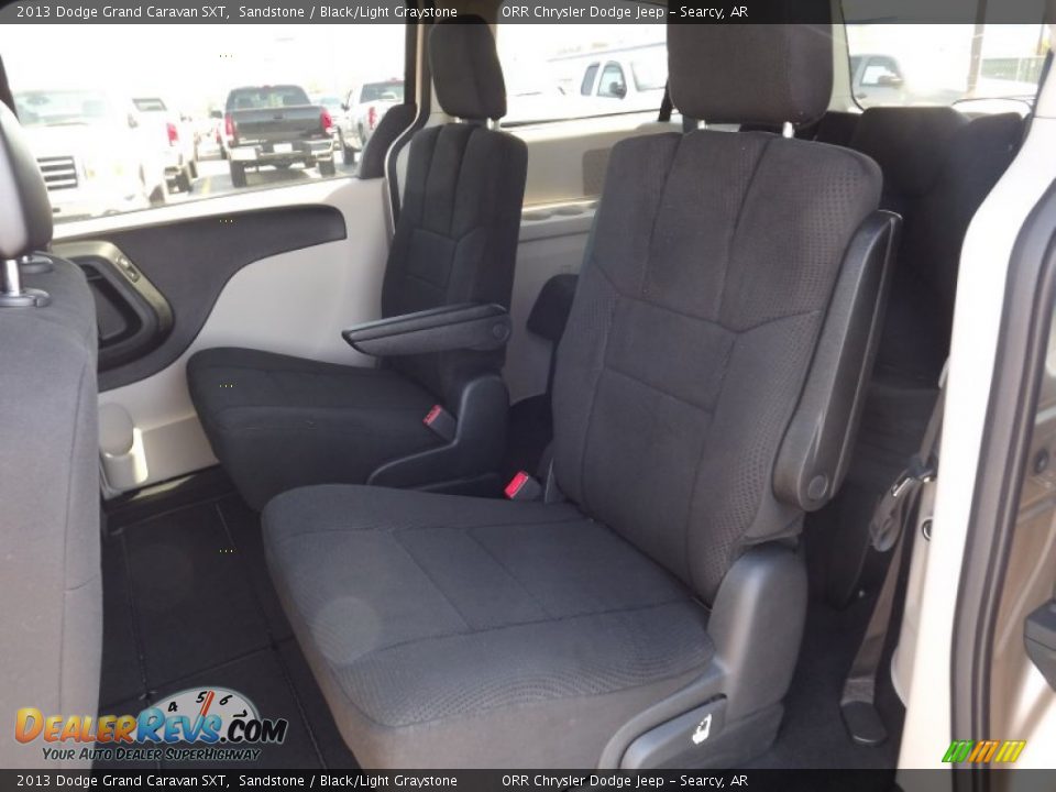 2013 Dodge Grand Caravan SXT Sandstone / Black/Light Graystone Photo #14
