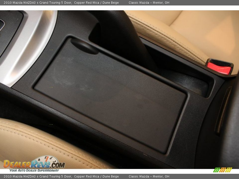 2010 Mazda MAZDA3 s Grand Touring 5 Door Copper Red Mica / Dune Beige Photo #13