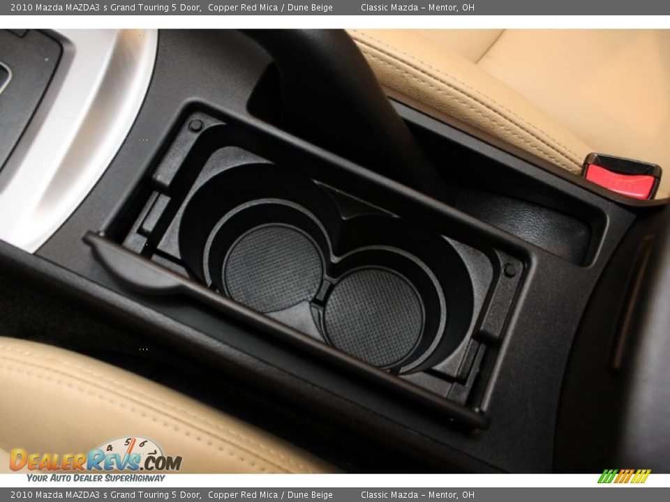 2010 Mazda MAZDA3 s Grand Touring 5 Door Copper Red Mica / Dune Beige Photo #14