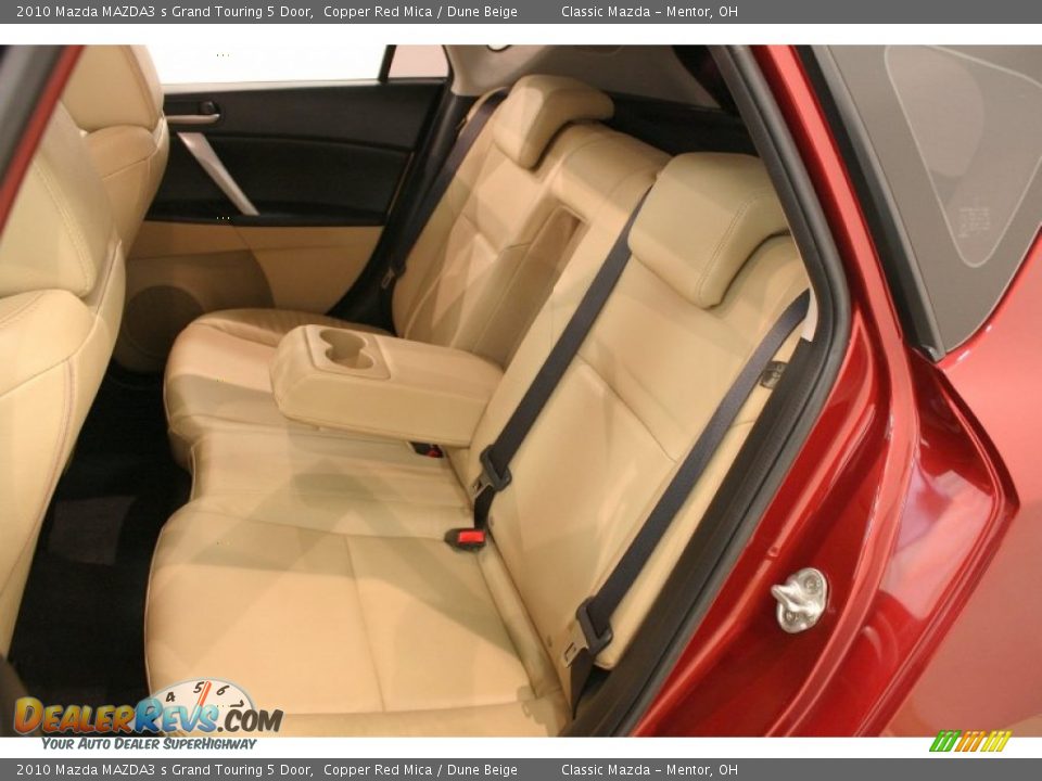 2010 Mazda MAZDA3 s Grand Touring 5 Door Copper Red Mica / Dune Beige Photo #18