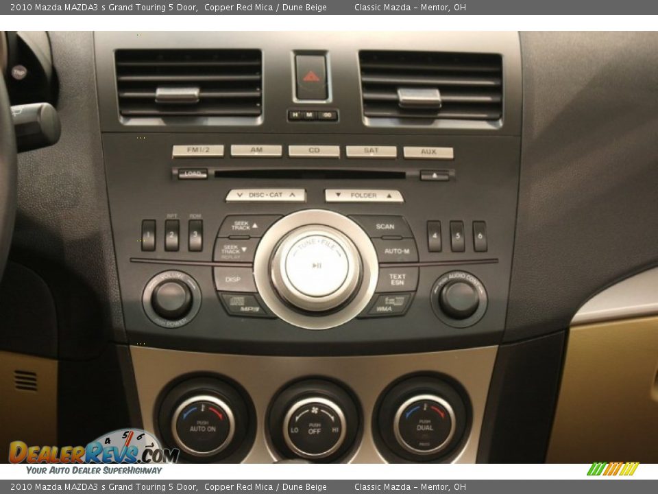 Controls of 2010 Mazda MAZDA3 s Grand Touring 5 Door Photo #20