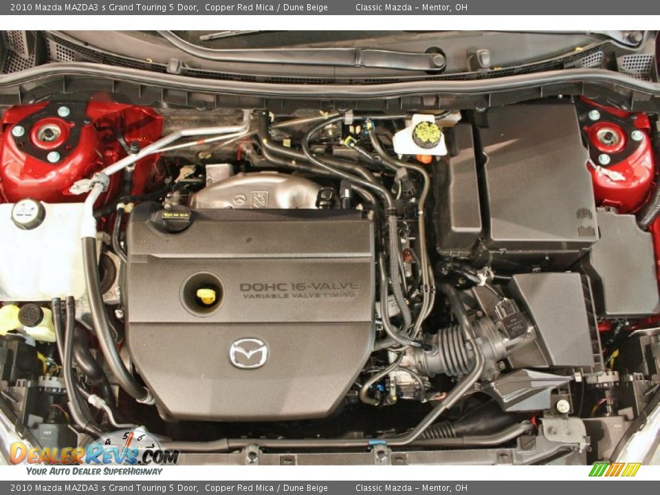 2010 Mazda MAZDA3 s Grand Touring 5 Door 2.5 Liter DOHC 16-Valve VVT 4 Cylinder Engine Photo #23