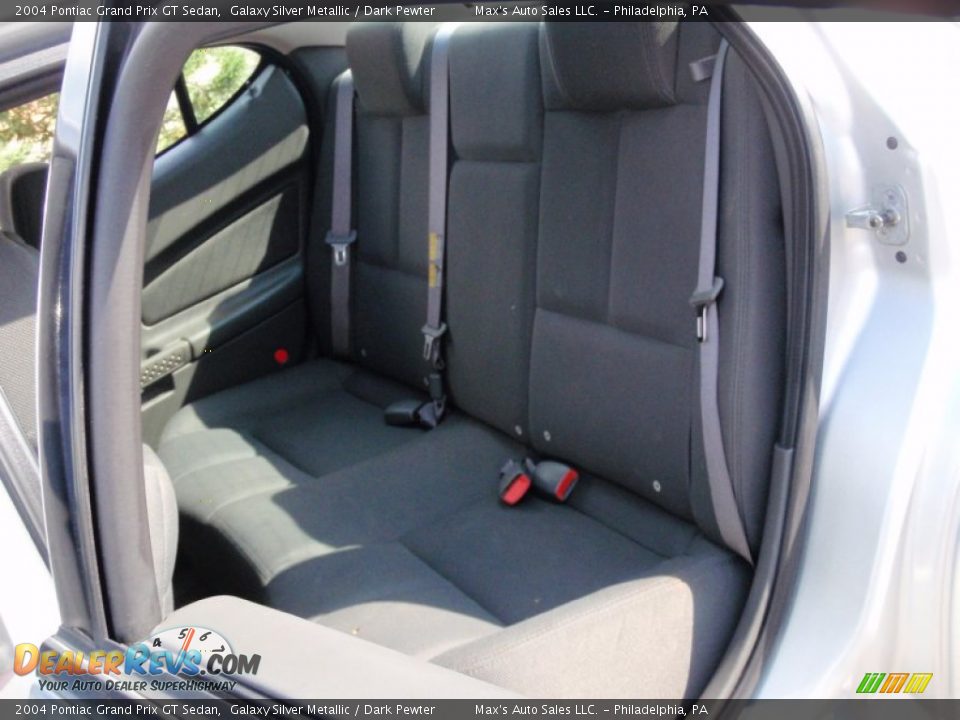 Rear Seat of 2004 Pontiac Grand Prix GT Sedan Photo #4