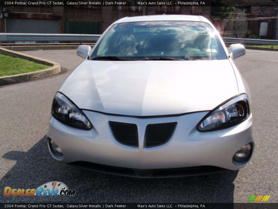 2004 Pontiac Grand Prix GT Sedan Galaxy Silver Metallic / Dark Pewter Photo #11