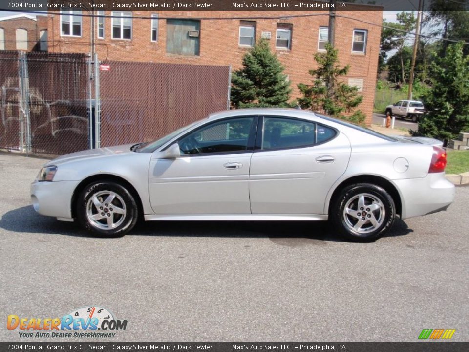 Galaxy Silver Metallic 2004 Pontiac Grand Prix GT Sedan Photo #12