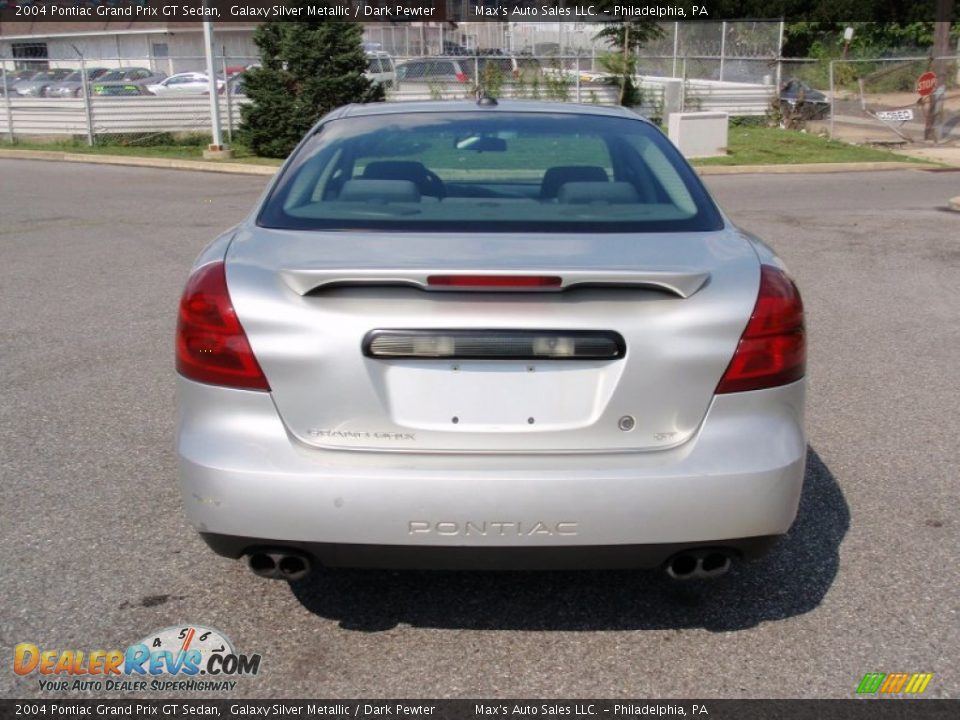Galaxy Silver Metallic 2004 Pontiac Grand Prix GT Sedan Photo #13