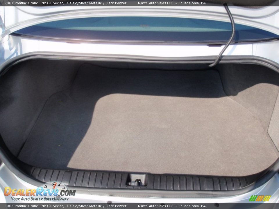 2004 Pontiac Grand Prix GT Sedan Galaxy Silver Metallic / Dark Pewter Photo #21