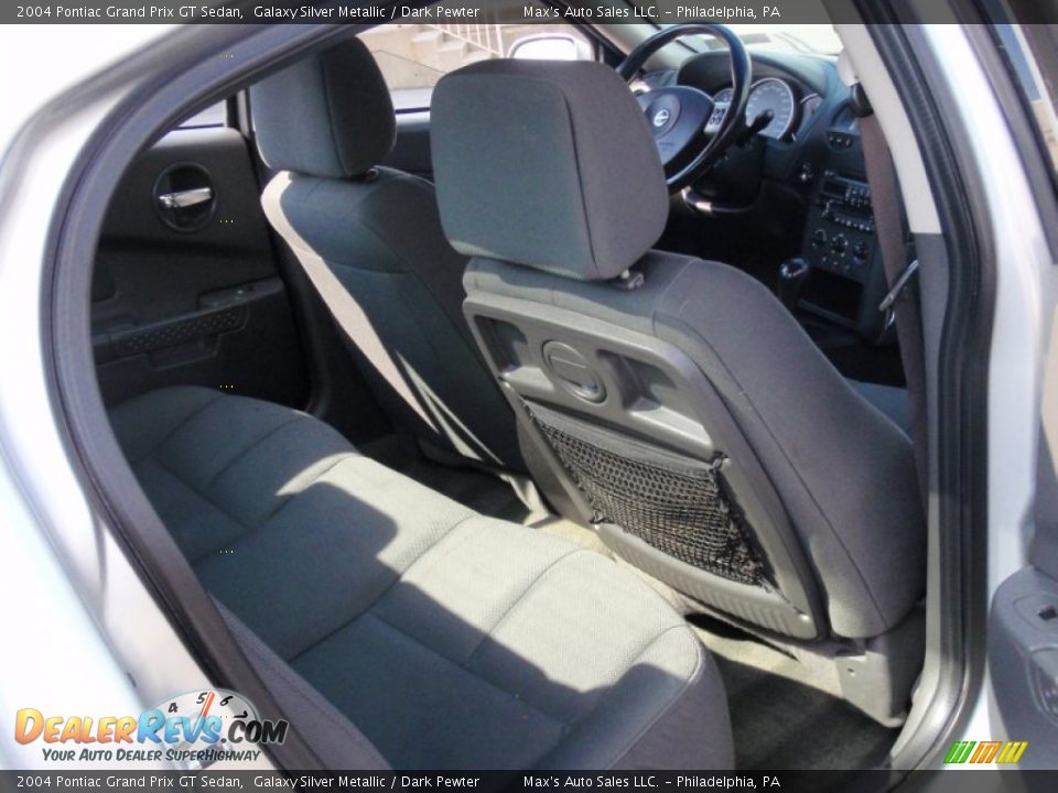 2004 Pontiac Grand Prix GT Sedan Galaxy Silver Metallic / Dark Pewter Photo #22