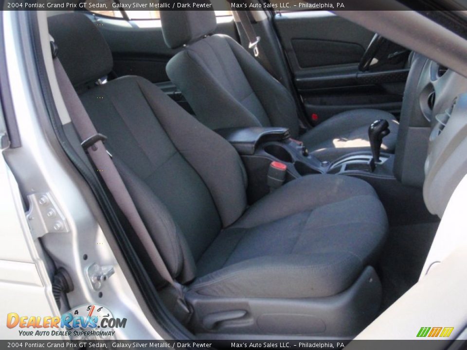 2004 Pontiac Grand Prix GT Sedan Galaxy Silver Metallic / Dark Pewter Photo #26