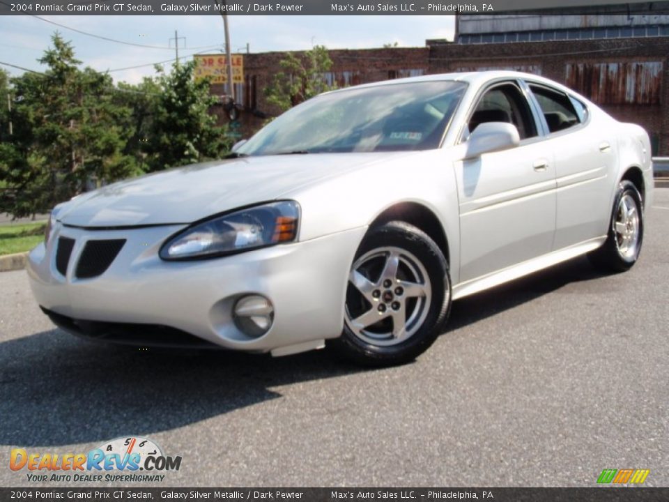 2004 Pontiac Grand Prix GT Sedan Galaxy Silver Metallic / Dark Pewter Photo #29