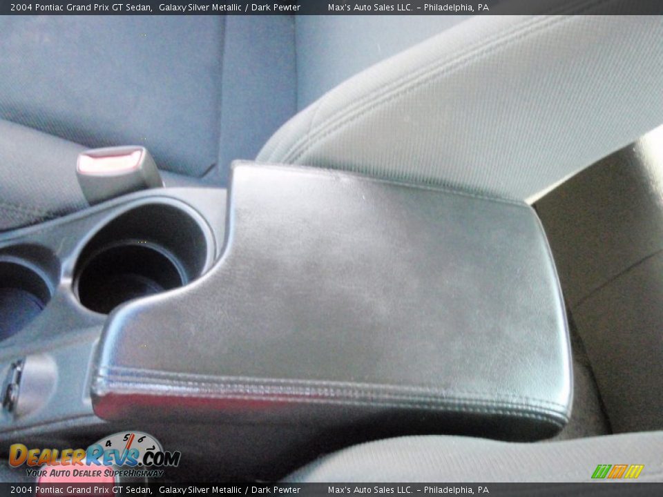 2004 Pontiac Grand Prix GT Sedan Galaxy Silver Metallic / Dark Pewter Photo #33
