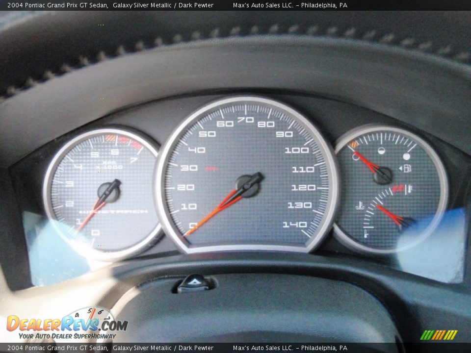 2004 Pontiac Grand Prix GT Sedan Gauges Photo #34