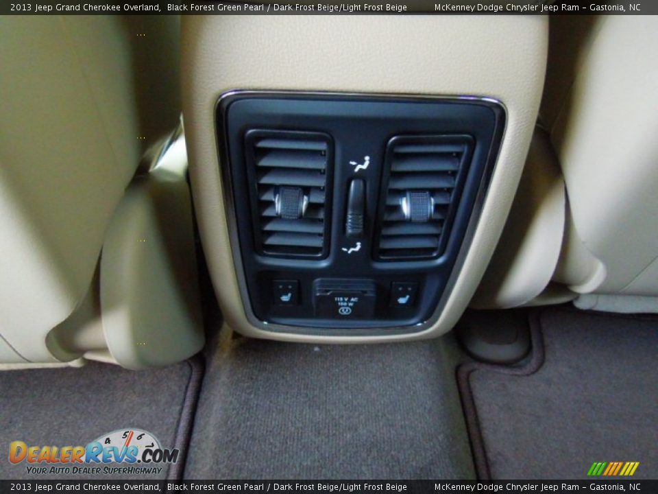 Controls of 2013 Jeep Grand Cherokee Overland Photo #20