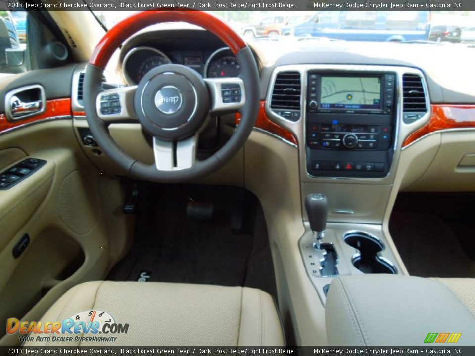 Dashboard of 2013 Jeep Grand Cherokee Overland Photo #21