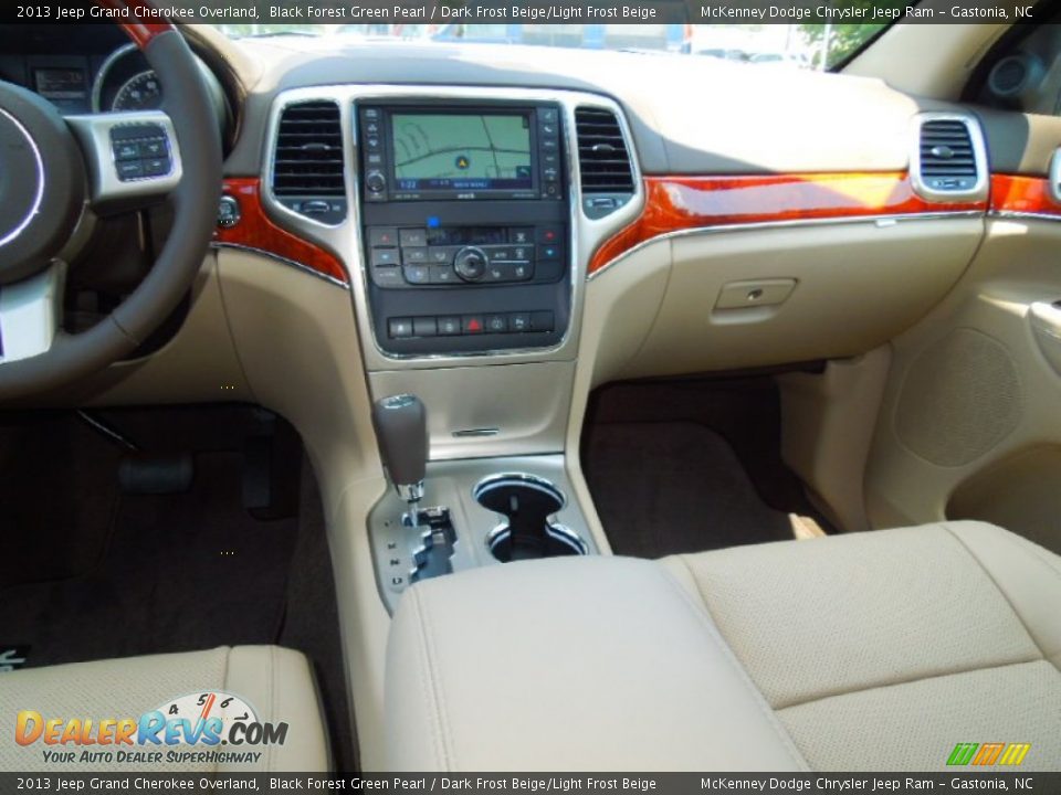 Dashboard of 2013 Jeep Grand Cherokee Overland Photo #22