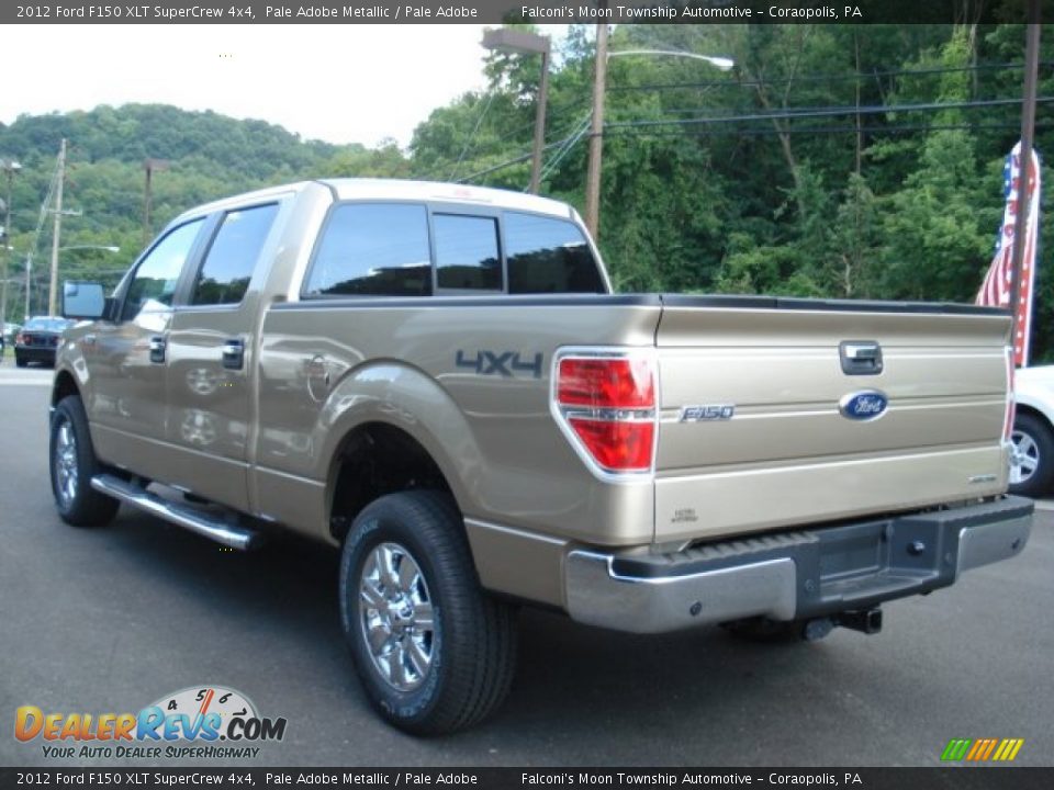 2012 Ford F150 XLT SuperCrew 4x4 Pale Adobe Metallic / Pale Adobe Photo #6