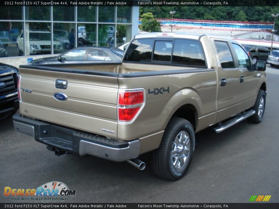 2012 Ford F150 XLT SuperCrew 4x4 Pale Adobe Metallic / Pale Adobe Photo #8