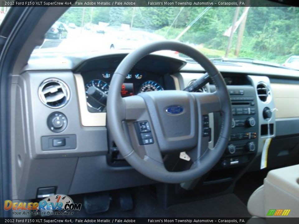 2012 Ford F150 XLT SuperCrew 4x4 Pale Adobe Metallic / Pale Adobe Photo #10