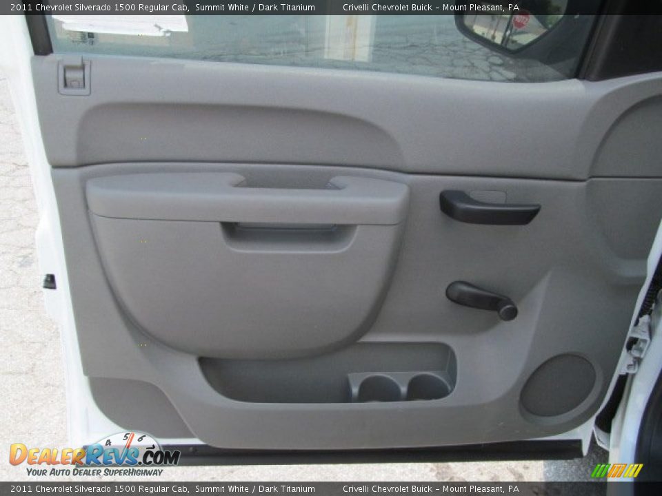 Door Panel of 2011 Chevrolet Silverado 1500 Regular Cab Photo #16