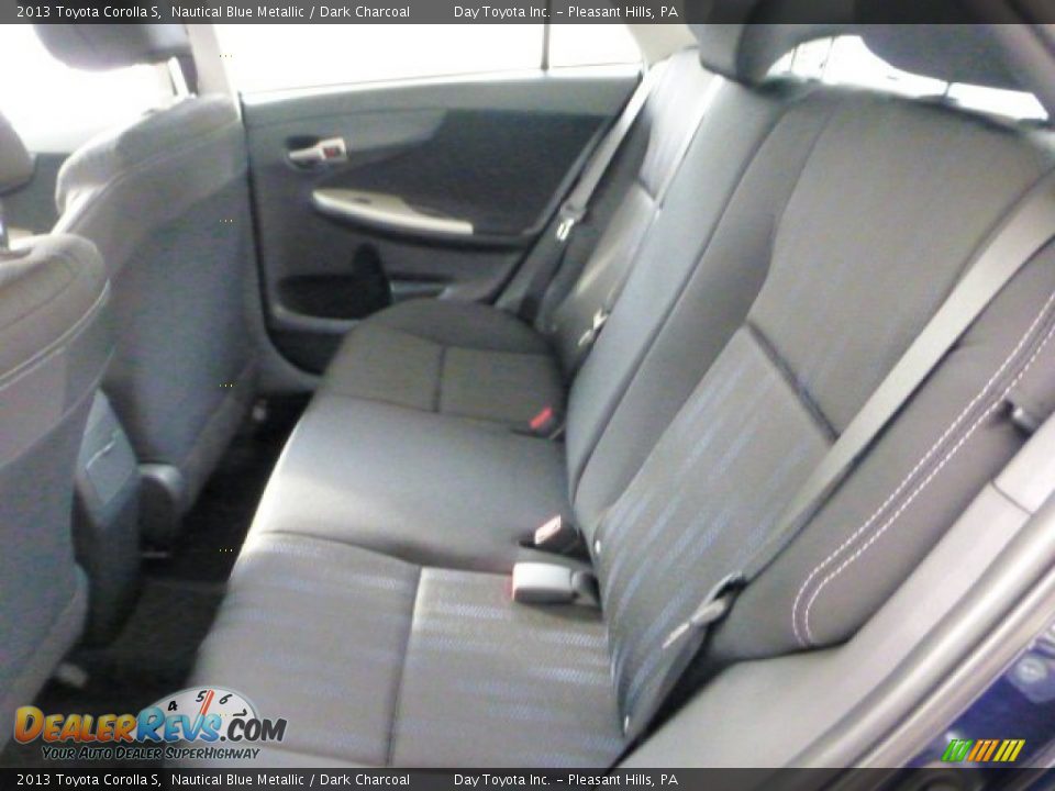 2013 Toyota Corolla S Nautical Blue Metallic / Dark Charcoal Photo #9