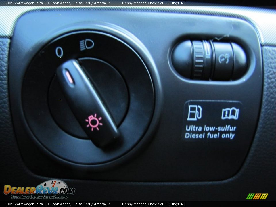 2009 Volkswagen Jetta TDI SportWagen Salsa Red / Anthracite Photo #14