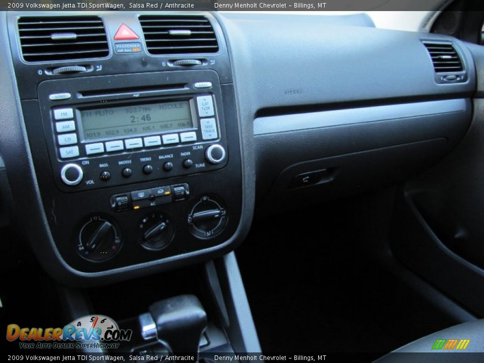 2009 Volkswagen Jetta TDI SportWagen Salsa Red / Anthracite Photo #15