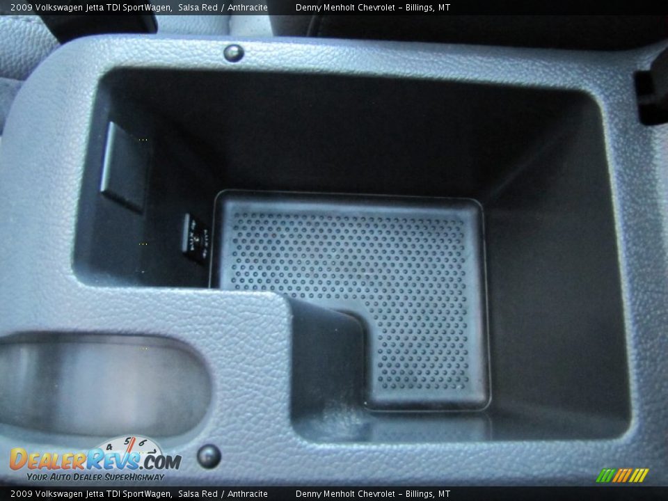 2009 Volkswagen Jetta TDI SportWagen Salsa Red / Anthracite Photo #21
