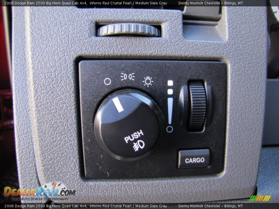 2008 Dodge Ram 2500 Big Horn Quad Cab 4x4 Inferno Red Crystal Pearl / Medium Slate Gray Photo #16