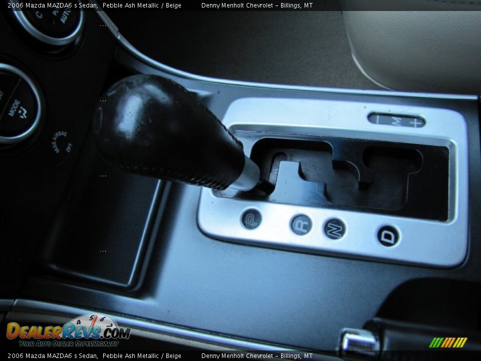 2006 Mazda MAZDA6 s Sedan Pebble Ash Metallic / Beige Photo #20
