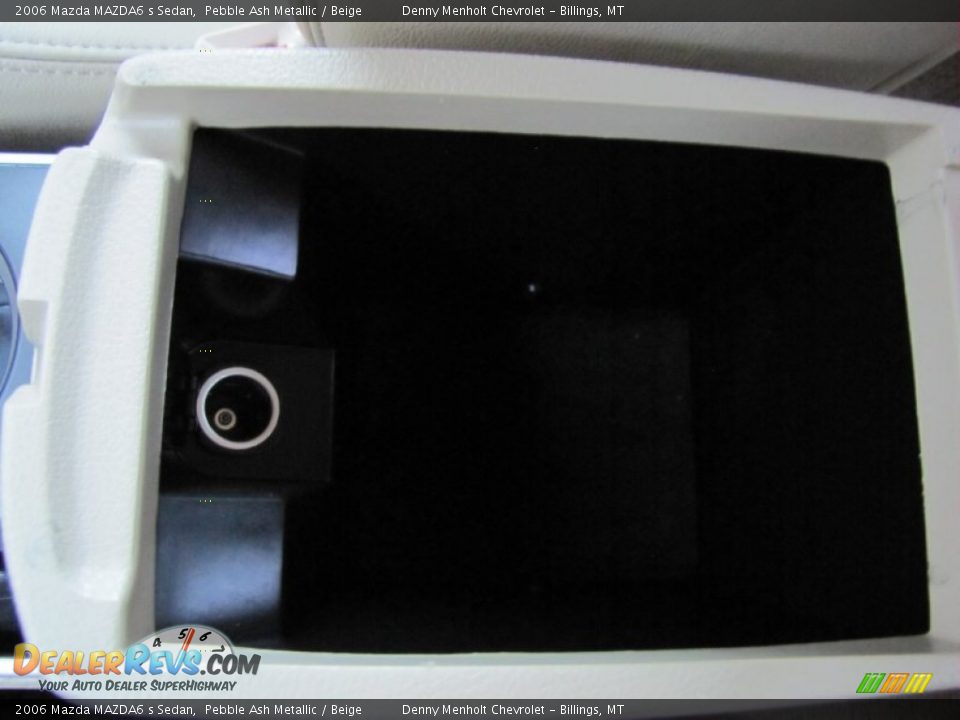 2006 Mazda MAZDA6 s Sedan Pebble Ash Metallic / Beige Photo #24