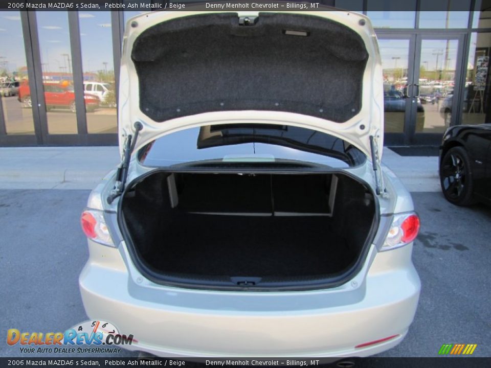 2006 Mazda MAZDA6 s Sedan Pebble Ash Metallic / Beige Photo #30
