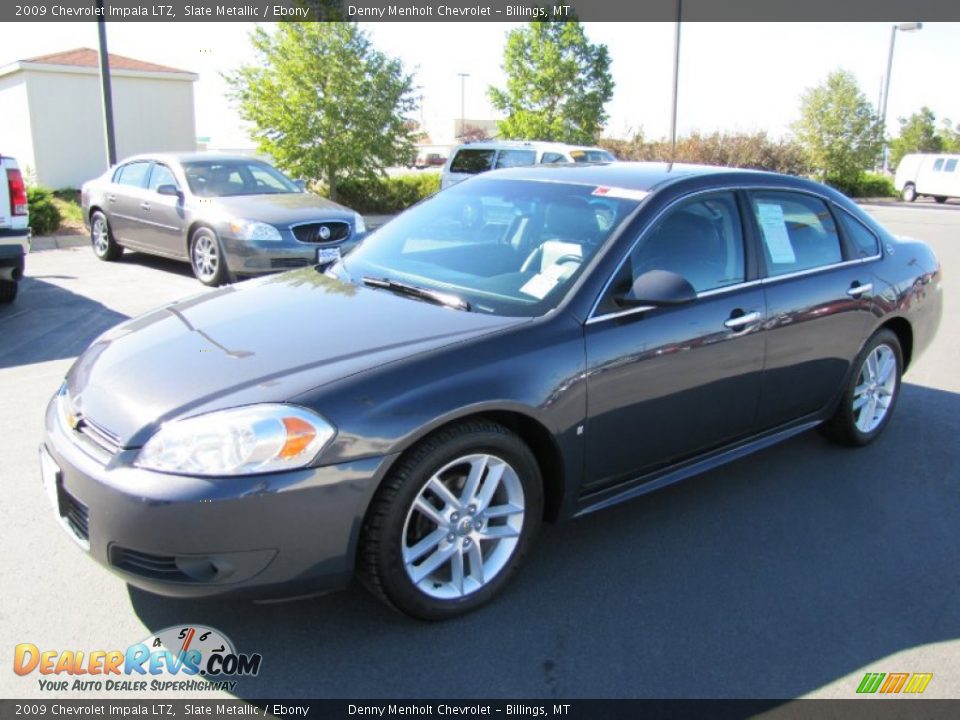 2009 Chevrolet Impala LTZ Slate Metallic / Ebony Photo #3