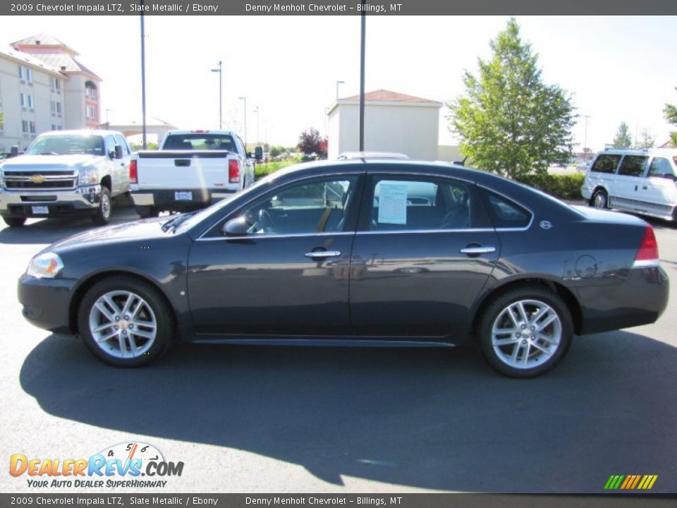 2009 Chevrolet Impala LTZ Slate Metallic / Ebony Photo #4