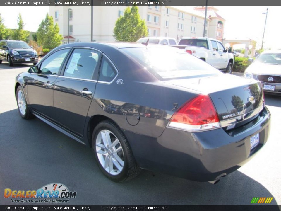 2009 Chevrolet Impala LTZ Slate Metallic / Ebony Photo #5
