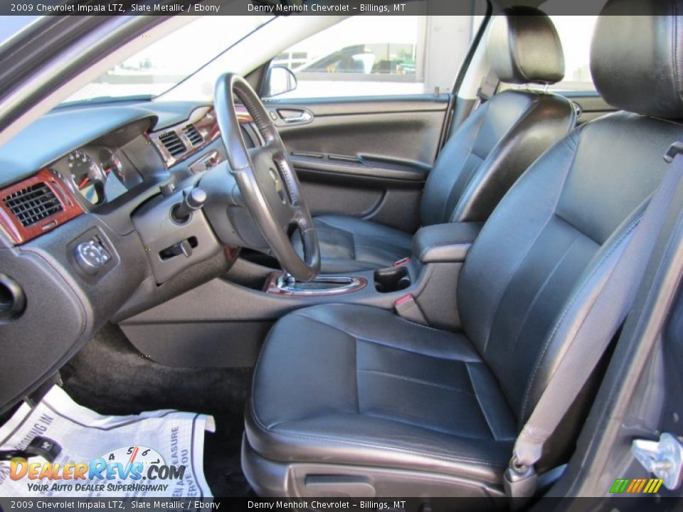 2009 Chevrolet Impala LTZ Slate Metallic / Ebony Photo #8