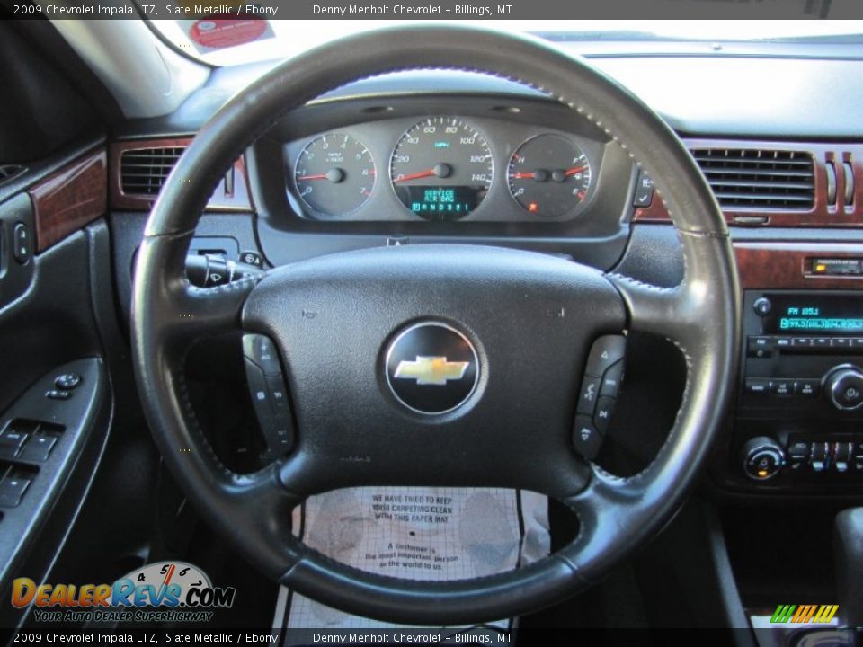 2009 Chevrolet Impala LTZ Slate Metallic / Ebony Photo #11
