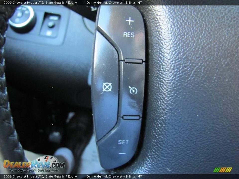 2009 Chevrolet Impala LTZ Slate Metallic / Ebony Photo #12