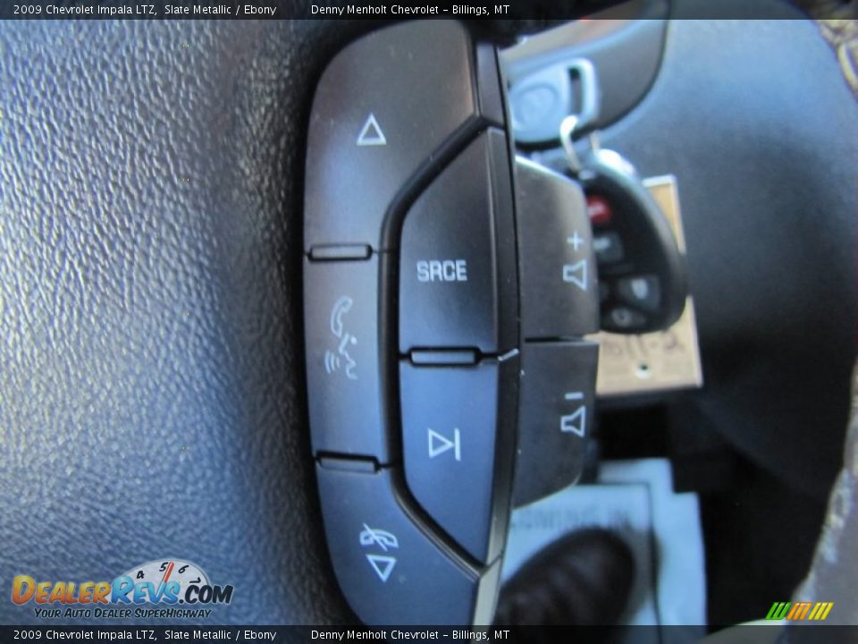 2009 Chevrolet Impala LTZ Slate Metallic / Ebony Photo #13