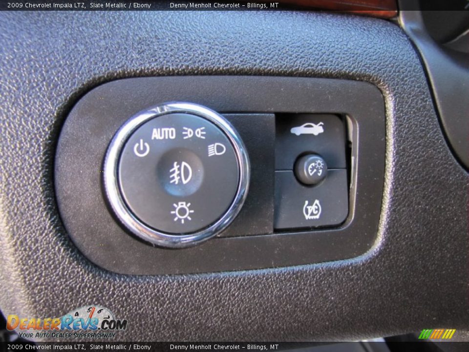 2009 Chevrolet Impala LTZ Slate Metallic / Ebony Photo #16