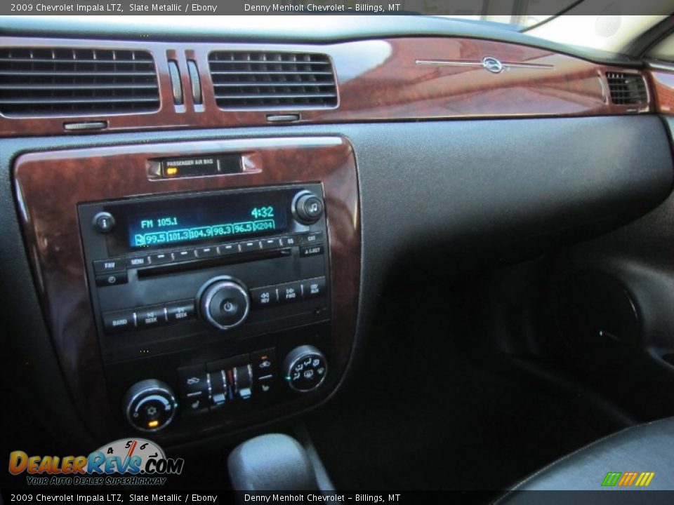 2009 Chevrolet Impala LTZ Slate Metallic / Ebony Photo #17