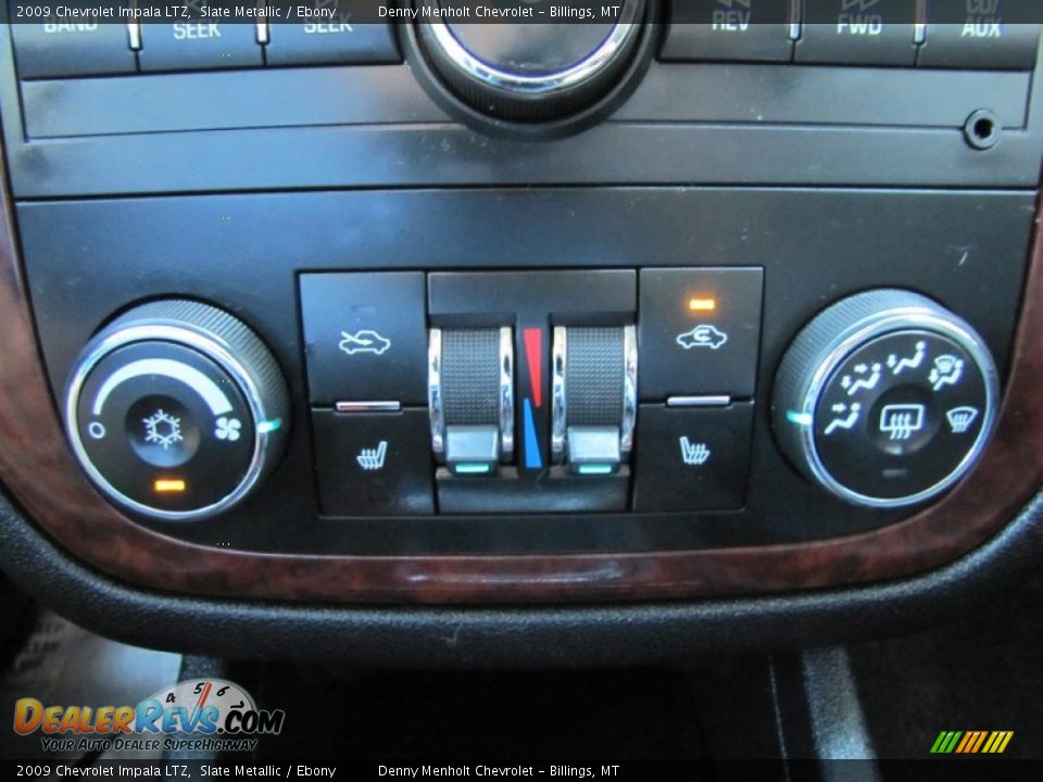 2009 Chevrolet Impala LTZ Slate Metallic / Ebony Photo #20