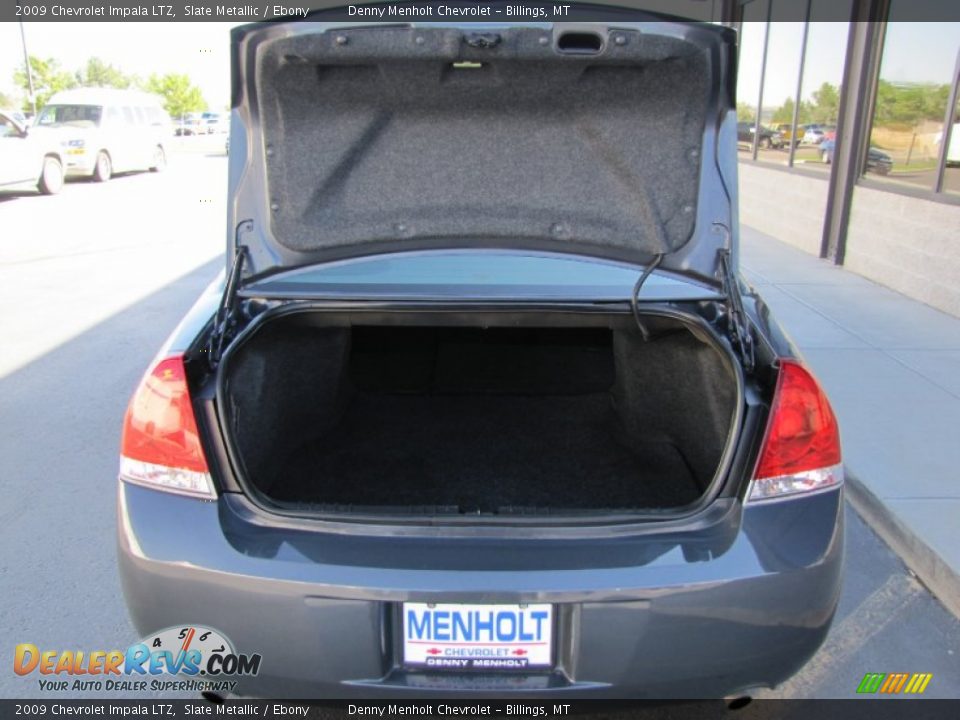 2009 Chevrolet Impala LTZ Slate Metallic / Ebony Photo #28