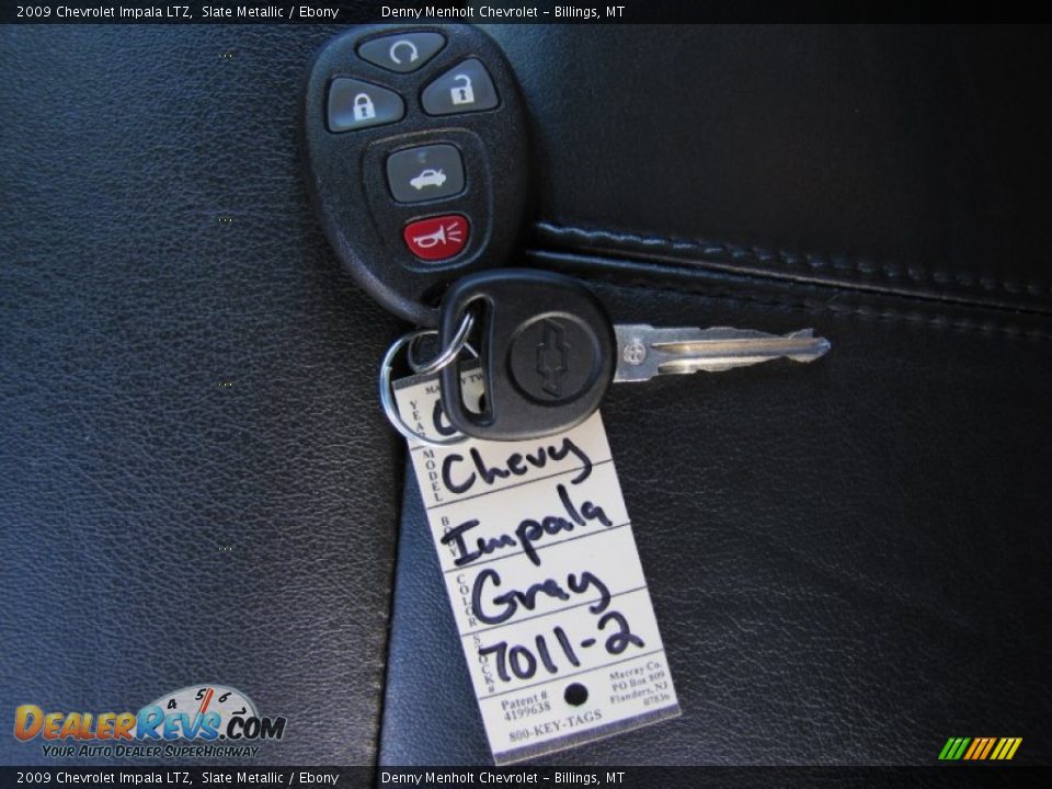 2009 Chevrolet Impala LTZ Slate Metallic / Ebony Photo #30