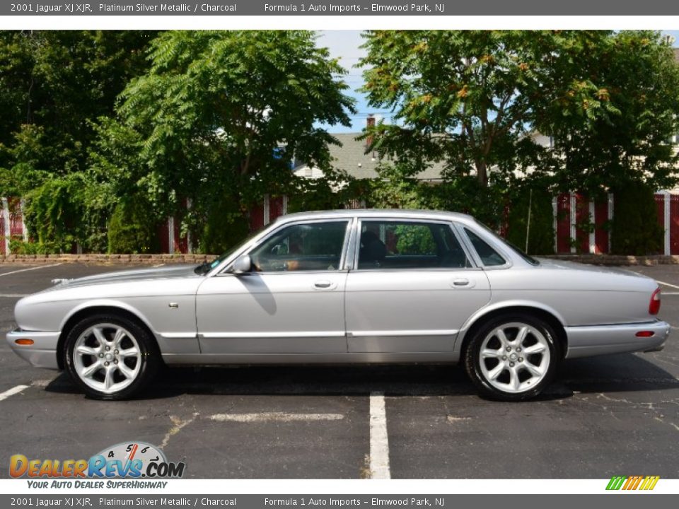 Platinum Silver Metallic 2001 Jaguar XJ XJR Photo #4