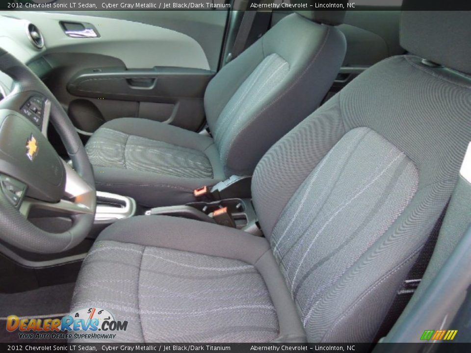 Front Seat of 2012 Chevrolet Sonic LT Sedan Photo #9