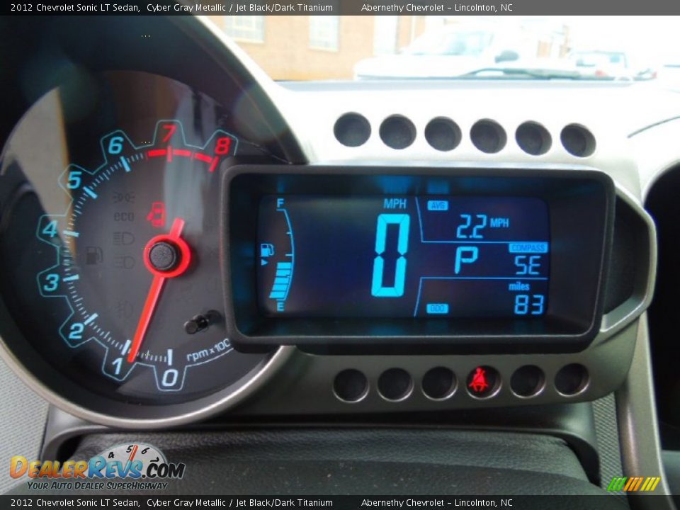 2012 Chevrolet Sonic LT Sedan Gauges Photo #14