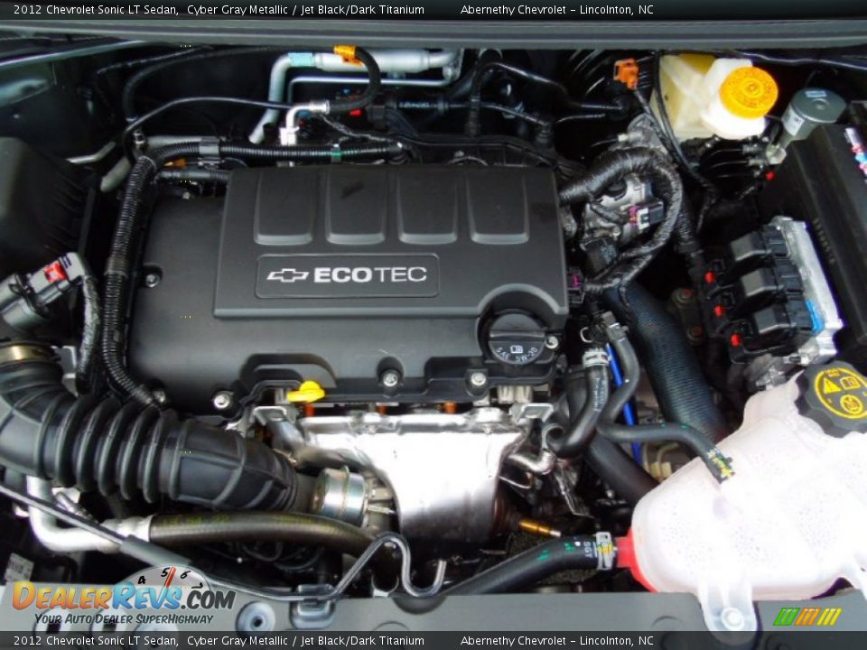 2012 Chevrolet Sonic LT Sedan 1.4 Liter DI Turbocharged DOHC 16-Valve VVT 4 Cylinder Engine Photo #24