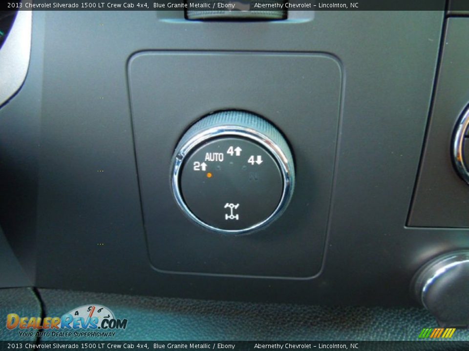 2013 Chevrolet Silverado 1500 LT Crew Cab 4x4 Blue Granite Metallic / Ebony Photo #11