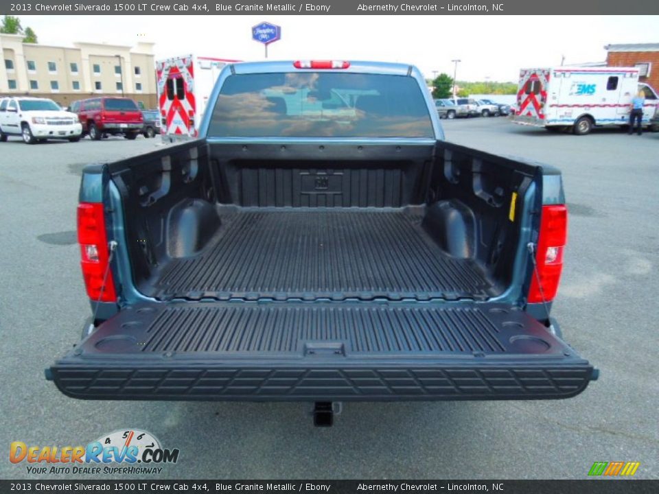 2013 Chevrolet Silverado 1500 LT Crew Cab 4x4 Blue Granite Metallic / Ebony Photo #18
